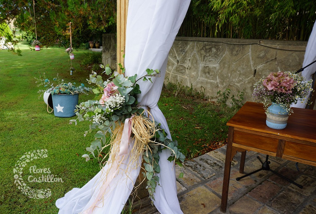 ¿Has pensado en celebrar tu boda al aire libre? | Flores Castillon