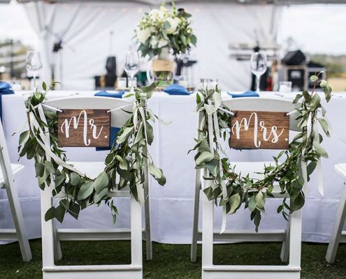 consejos para decorar las sillas en tu boda